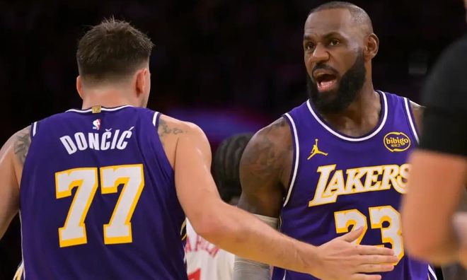 湖人核心东契奇狂砍41分率队力克篮网送对手连败