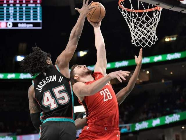 火箭119-109力克残阵灰熊 攻防问题凸显